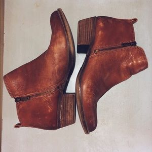 Lucky Brand Brown Booties